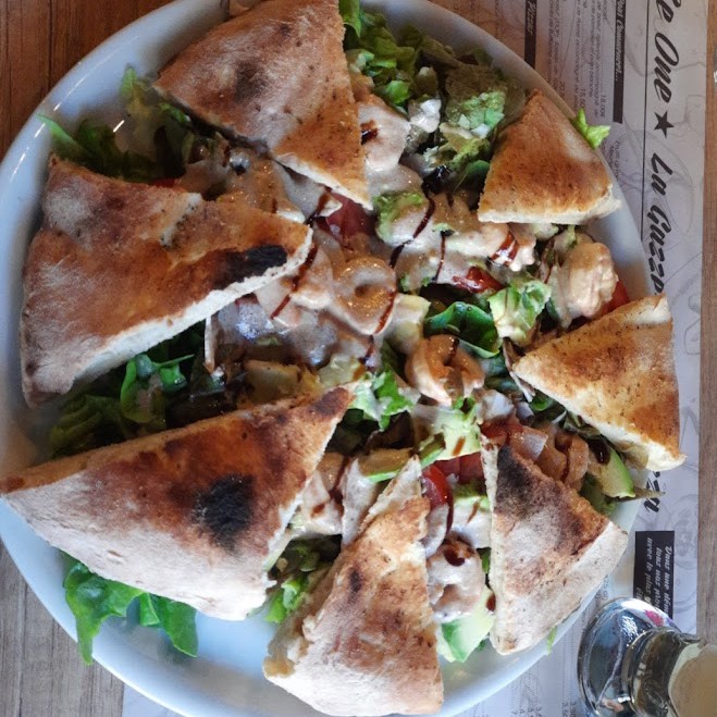 Salade Avocato aux gambas et avocat